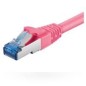 MicroConnect S/FTP CAT6A 2M Pink LSZH MicroConnect S/FTP CAT6A 2M Pink LSZH